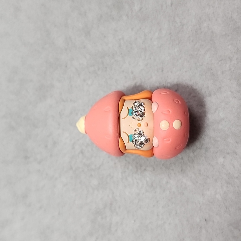 ❌️SOLD❌️ Cute Blinged Crybaby Strawberry Figure (Pop Mart)